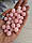 Намистини з пухирцями круглі " Ожина № 2 " 12 мм персиково - рожеві  500 грам, фото 5