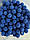 Намистини з пухирцями круглі " Ожина № 2 " 12 мм сині  припилені  500 грам, фото 3