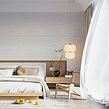 Самоклеюча 3D панель культурний камінь білий 700х600х8мм (191) SW-00000070, фото 5