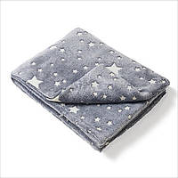 Светящийся в темноте плед плюшевое покрывало Blanket kids Magic Star 150х100 см флисовое одеяло. BR-145 Цвет: