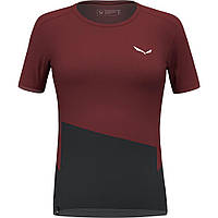 Женская футболка Salewa PUEZ SPORTY DRY W T-SHIRT 28633 1571 - 38/32 (XXS) - бордовый