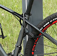 Велосипедный тросовый замок спиральный с пятизначным кодом для велосипеда, самоката / Крепление для велозамка