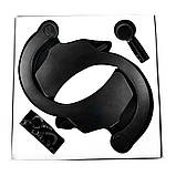 Наручники поліцейські для БДСМ чорного кольору Кайф, фото 3