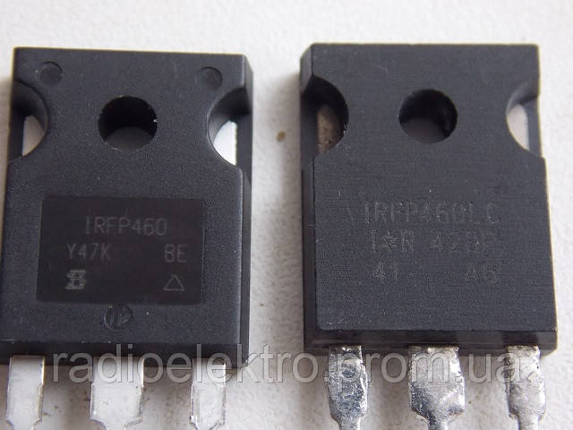 Транзистор мощный полевой IRFP460, IRFP460LC N-канал 500В 20А - фото 4 - id-p259982922