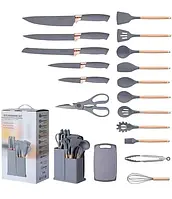 Кухонный набор ножей и аксессуаров Kitchenware Set 20 предметов 6 цветов