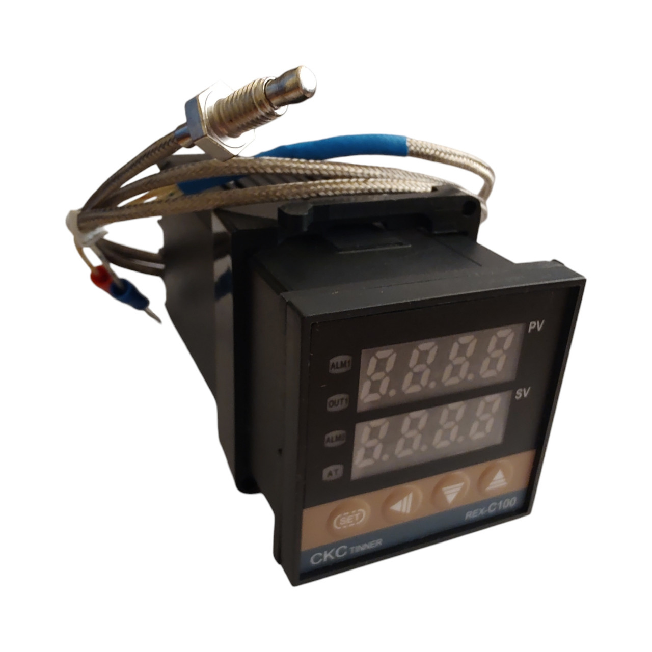PID-ТЕРМОКОНТРОЛЕР -199~1370°C ( ПІД-ТЕРМОРЕГУЛЯТОР ) REX-C100FK02-M*AN (повна версія) РЕЛЕЙНИЙ ВИХІД