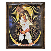 Икона "Пресвятая Богородица Остробрамская" на дереве