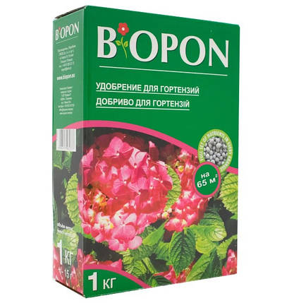 Добриво для гортензій Biopon NPK 5.10.15 Польща, 1 кг, фото 1