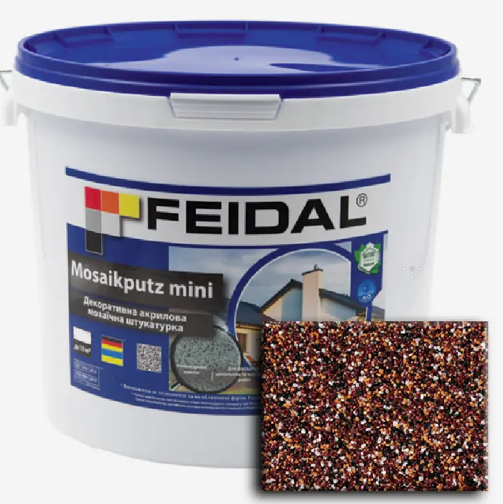 Декоративна акрилова мозаїчна штукатурка Feidal Mosaikputz mini А31 15кг