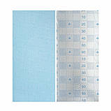 Лляні теплі шпалери на самоклейці блакитний меланж 2800*650*2mm (D) SW-00001495, фото 4