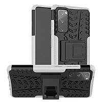 Чехол Armor Case Samsung Galaxy S20 FE White MD, код: 8109373