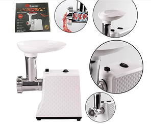 М'ясорубка електрична 2000 Вт Domotec R3391 S