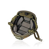 Шолом балістичний Sestan-Busch Helmet BK-ACH-HC Олива M, фото 8