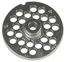 Решітка 10 мм мод.22 з (центр. втулкою 2 шпону) Enterprise для м'ясорубки Sirman, Fimar, Fama, Apach