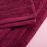 Набір рушників 4 шт махрових 70х130 Хвиля щільність 450 г/м2 бавовна, фото 6