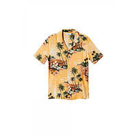 Рубашка Mango camisa fluida hawaiana amarillo, оригинал. Доставка от 14 дней