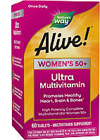 Nature's Way Alive мультивитамины для женщин старше 50 лет 60 таблеток