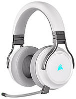 Навушники з мікрофоном Corsair VIRTUOSO RGB WIRELESS High-Fidelity Gaming Headset (CA-9011186-EU) White