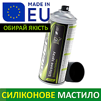 Силіконове мастило спрей Edeler Silicone 400 мл мастило для гумових ущільнювачів, силіконова змазка для авто, для змащення зброї