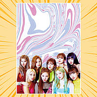 Плакат А4 K-Pop Twice