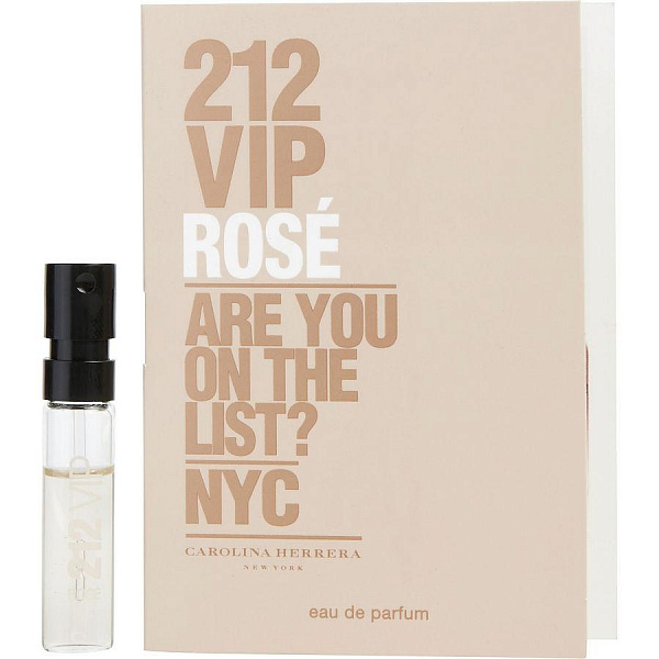 Парфумована вода Carolina Herrera 212 Vip Rose для жінок — edp 1,5 ml vial