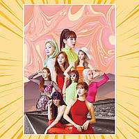 Плакат А4 K-Pop Twice 003