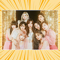 Плакат А4 K-Pop Twice 013