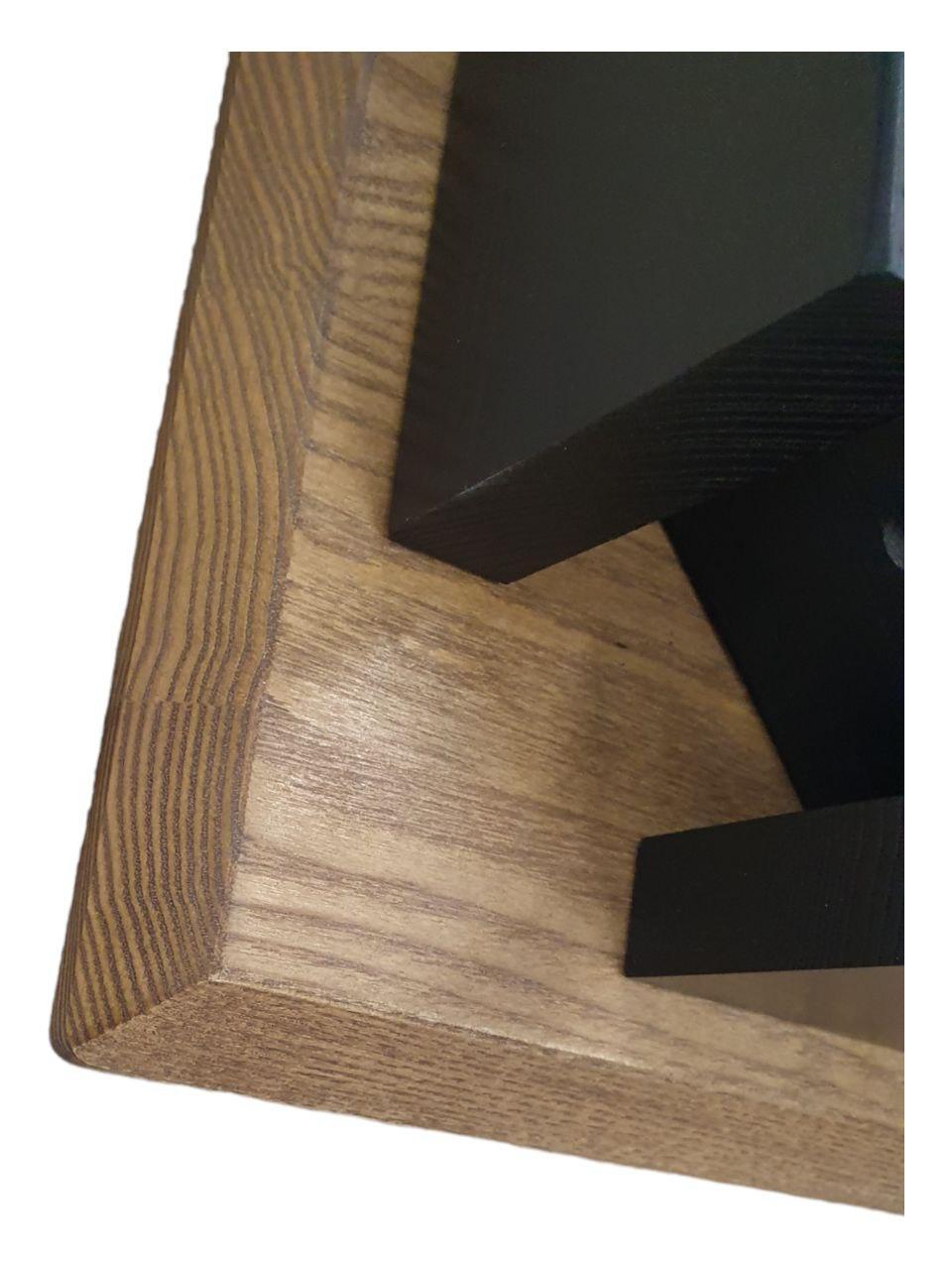 Стол кухонный раскладной Торино деревянный обеденный столик в гостиную комнату зал на кухню рустик черный - фото 8 - id-p2200774734