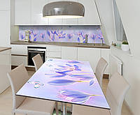 Наклейка 3Д виниловая на стол Zatarga «Фантазии волшебной поляны» 650х1200 мм для домов, квар GL, код: 6444348