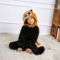 Пижама детская Kigurumba Красная панда M - рост 115 - 125 см Черно-Коричневый (K0W1-0108-M) H[, код: 1777079