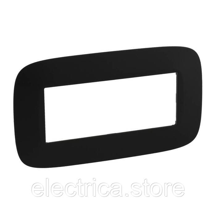 Рамка 5 модулів для виробів Mosaic Valena ALLURE антрацит 754406, фото 1