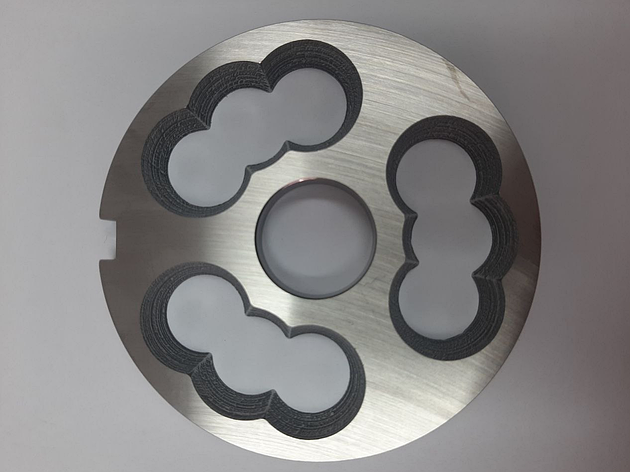 Решітка-ніж підрізна Unger 32 B/98 (PFBBIG) для м'ясорубки Fama, Fimar, Everest, Sirman та ін., фото 1