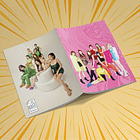 Зошит А5 48 арк. на скобі у клітинку 60 гр.м² Twice 002