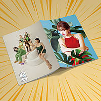 Зошит А5 48 арк. на скобі у клітинку 60 гр.м² Twice 008