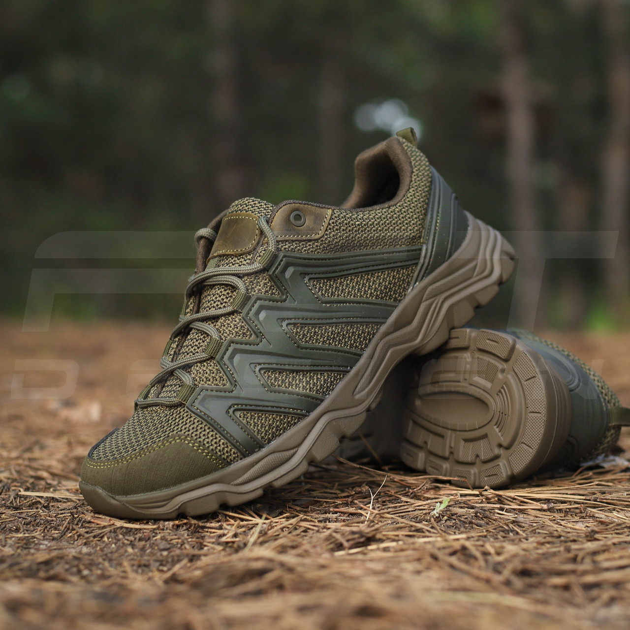 Кросівки жіночі літні на сітці Urban хакі, фото 1