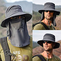 Шляпа с защитой шеи и лица от солнца Sams Fish 58-60 см (SF24291)