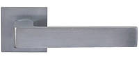 Ручка на розетке Comit Kubic A (роз 6мм) матовый хром браш (Китай)