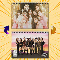 Скетчбук А5 48 арк. 150 гр.м² K-Pop Twice 013