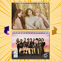 Скетчбук А5 48 арк. 150 гр.м² K-Pop Twice 016