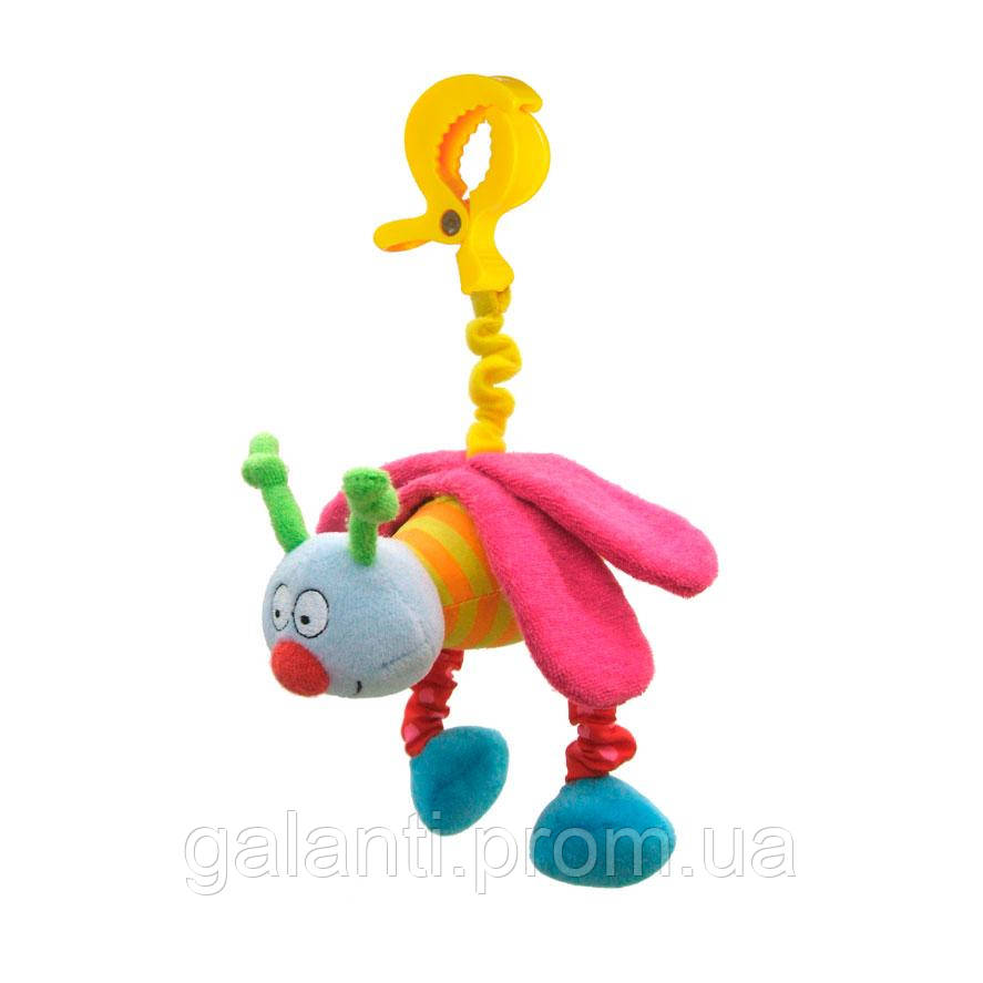 Дитяча іграшка-підвіска на прищіпці жужу Дріжельний метелик і бджілка Taf Toys DD105252 GL, код: 7427388