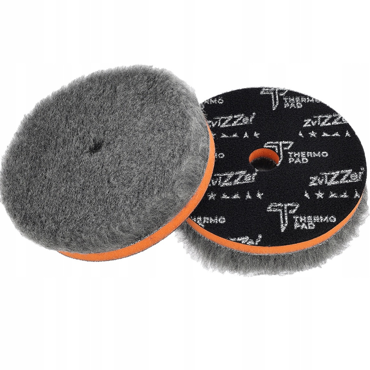 Полірувальний круг вовняний (ротор) ZviZZer Detailing Line Thermo Nano Wool Pad, Ø 160 x 25 x 160 мм, фото 1