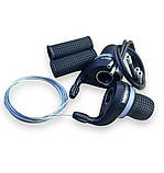 Шифтери SAIGUAN KDSG-B 3/7 шв індексні чорні пара, фото 2