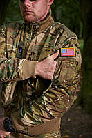 Демисезонный бомбер Multicam United Army Special Forces Тактическая военная куртка мультикам