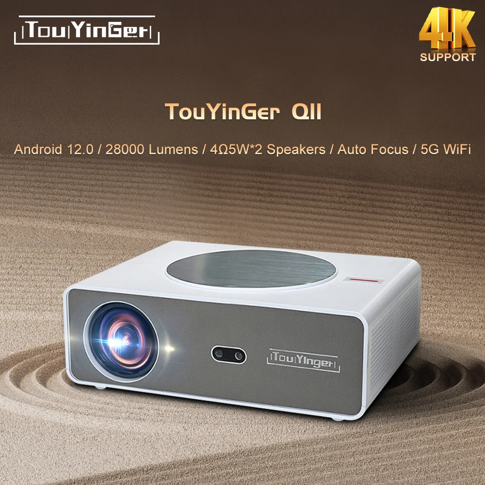 Проектор Touyinger Q11 Game 4K 1080P FullHD домашний кинотеатр (ID ...