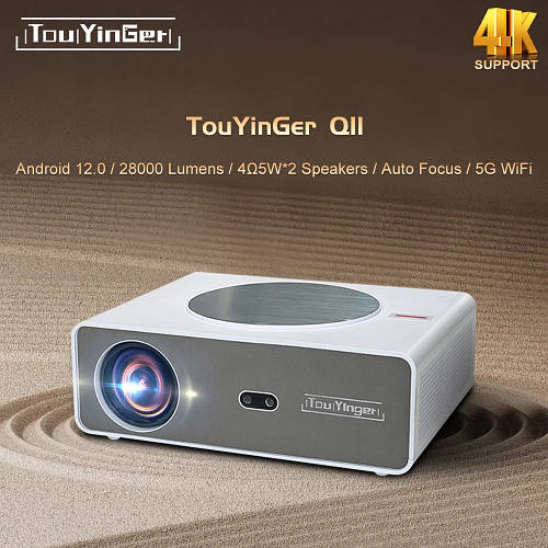 Проектор Touyinger Q11 Game 4K 1080P FullHD домашний кинотеатр (ID ...
