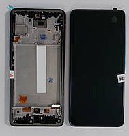 Дисплей Samsung A536 Galaxy A53 5G Oled з тачскріном та рамкою Black