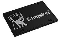 Накопитель SSD 1TB Kingston KC600 2.5 SATAIII 3D TLC (SKC600 1024G) BX, код: 1655630