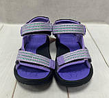Модні дитячі сандалі  EeBb для дівчинки бузкові  30-31, фото 4