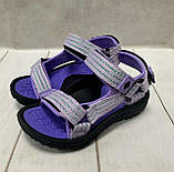 Модні дитячі сандалі  EeBb для дівчинки бузкові  30-31, фото 5