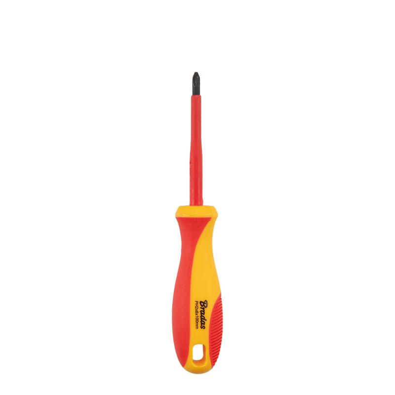 Викрутка плоска, PH1 5/80 мм 1 кВ, HOME & GARAGE, DIY-PH111080-V